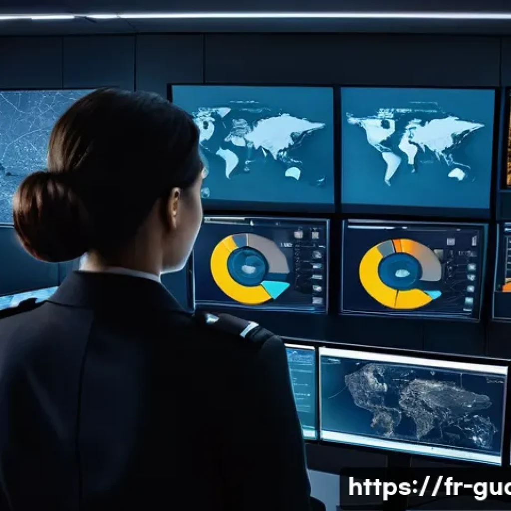 경비지도사 이직 성공 전략 - **Prompt 1: Modern Security Operations Center**
    "A highly detailed, realistic image of a diverse...